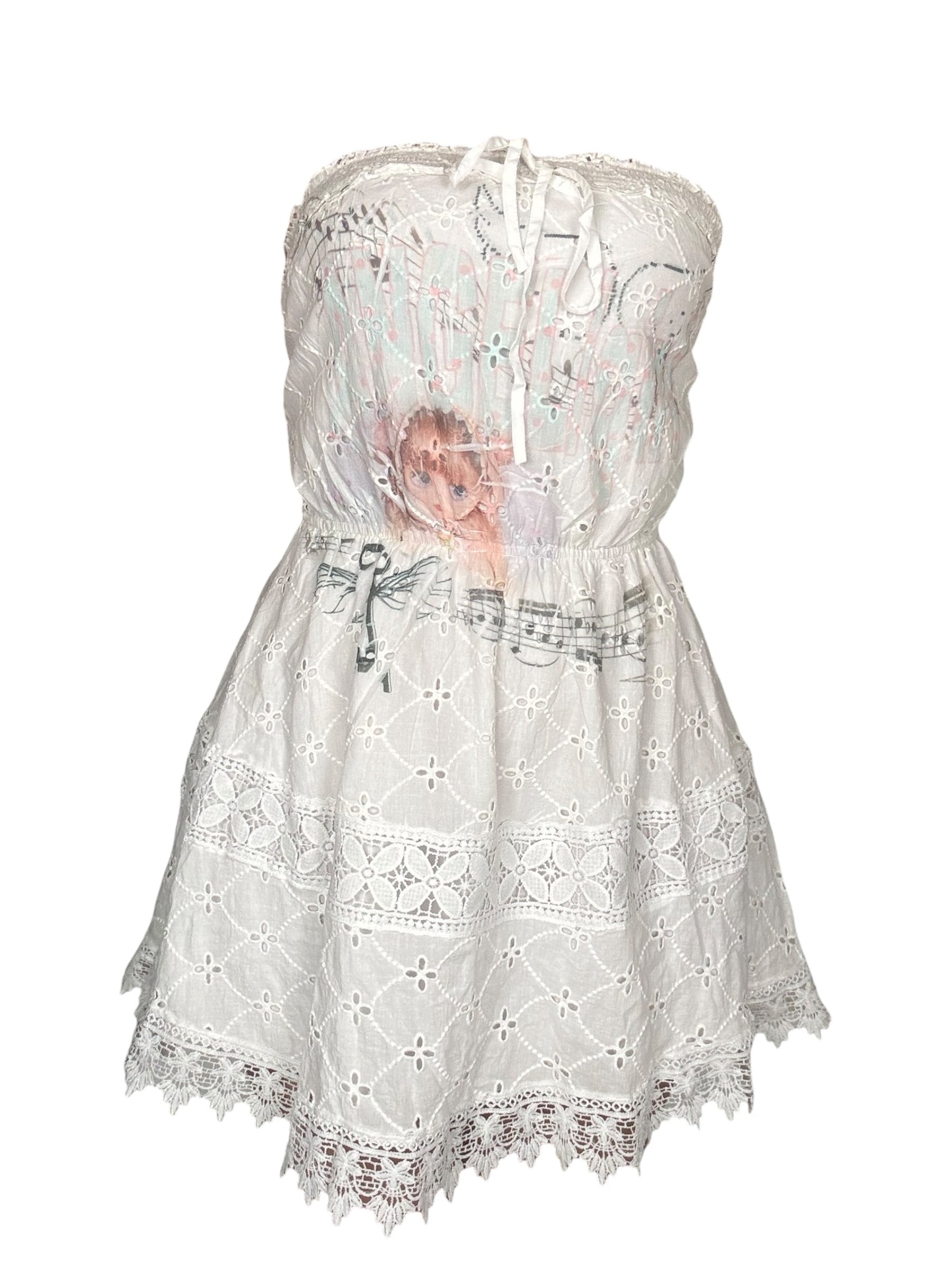 Angel/Girl Eyelet Lace Dress - 1X/2X