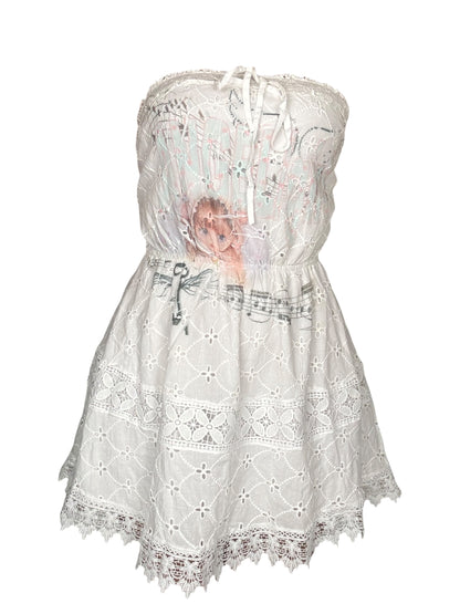 Angel/Girl Eyelet Lace Dress - 1X/2X