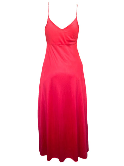 All of Sinners Red Slip Dress - L