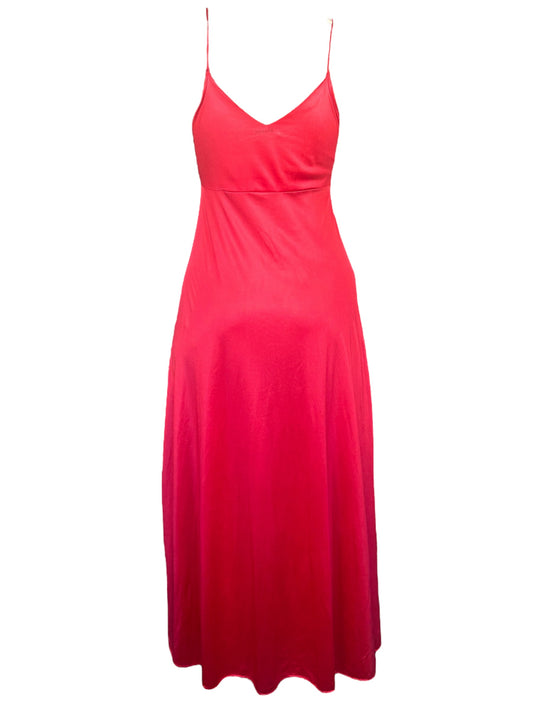 All of Sinners Red Slip Dress - L