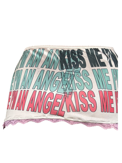 Kiss Me I'm an Angel Micro Mini Skirt - S/M