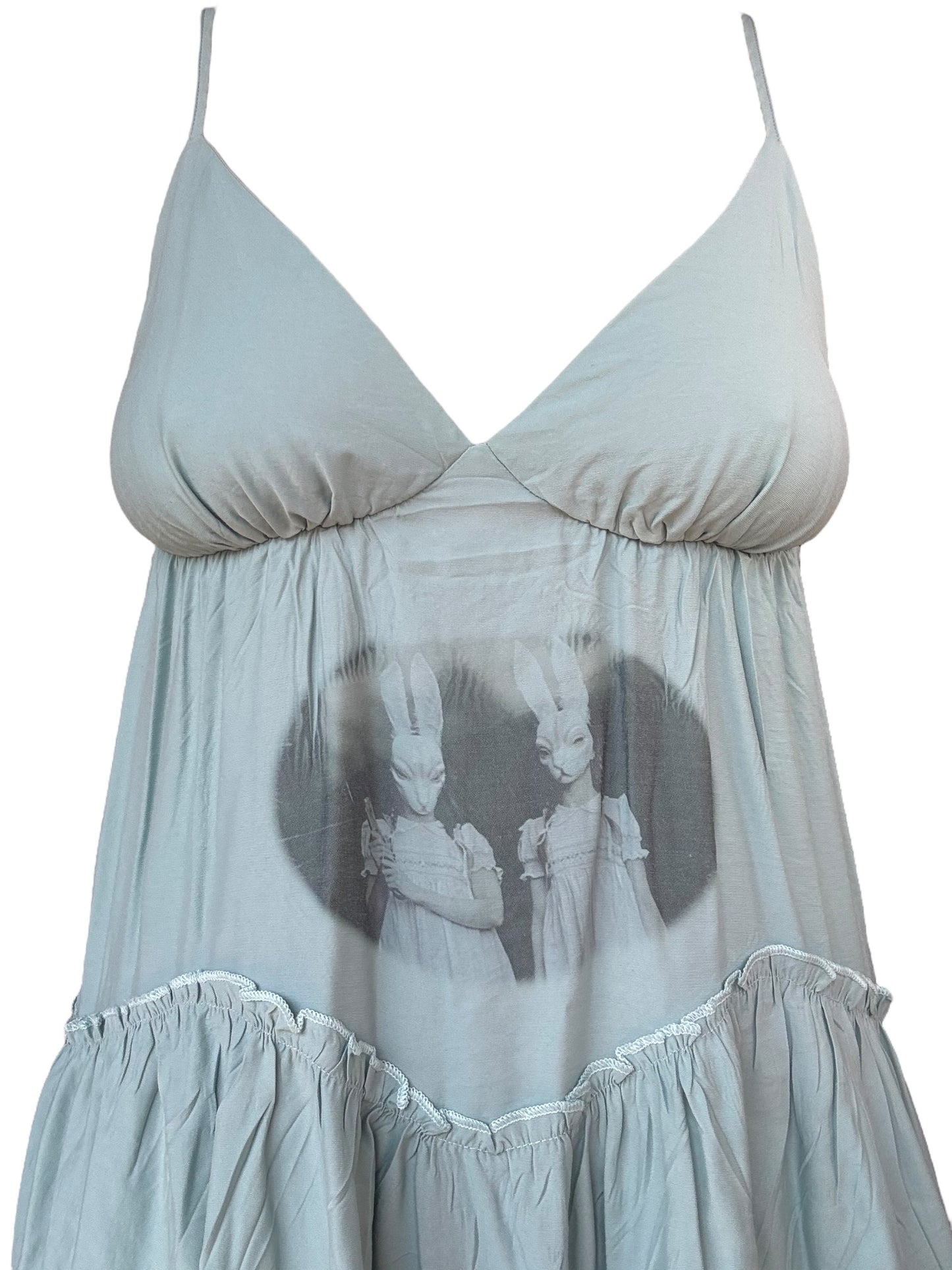 I Love You, Bunny Blue Dress - M/L