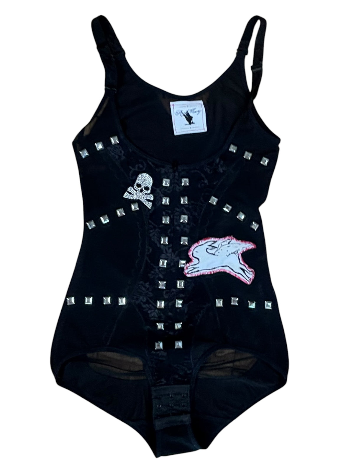 Reveal Me Black Underbust Bodysuit - XS