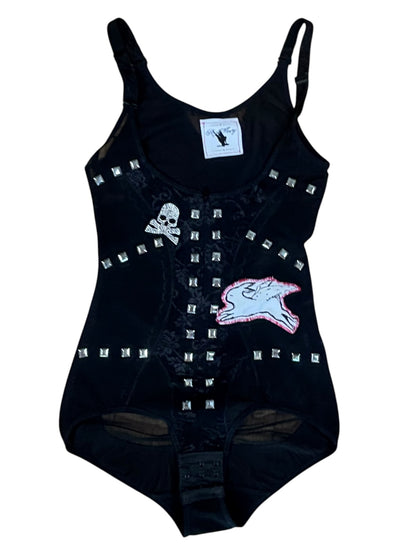 Reveal Me Black Underbust Bodysuit - XS
