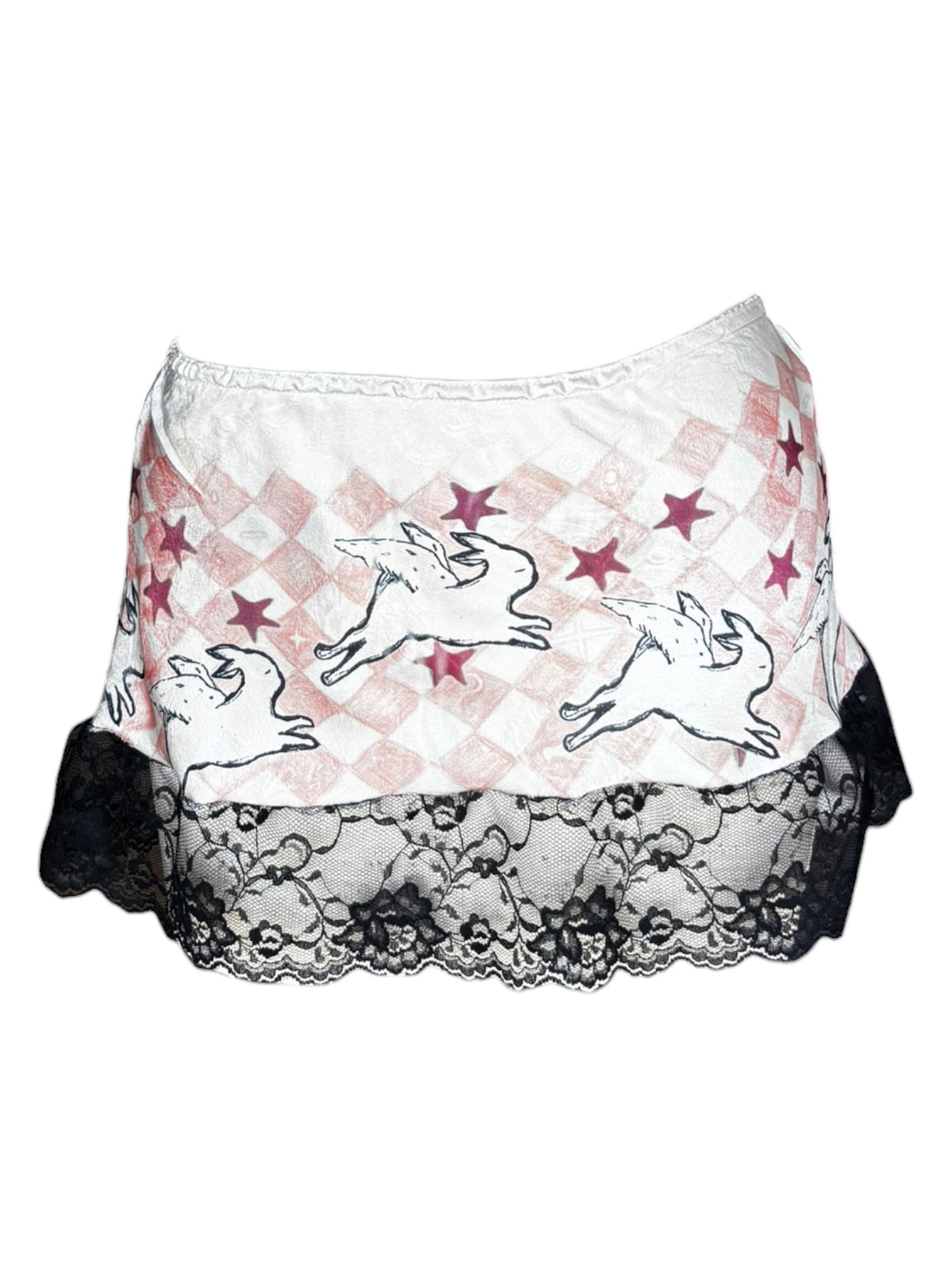 Hare's Delight Mini Skirt - L - 0.8