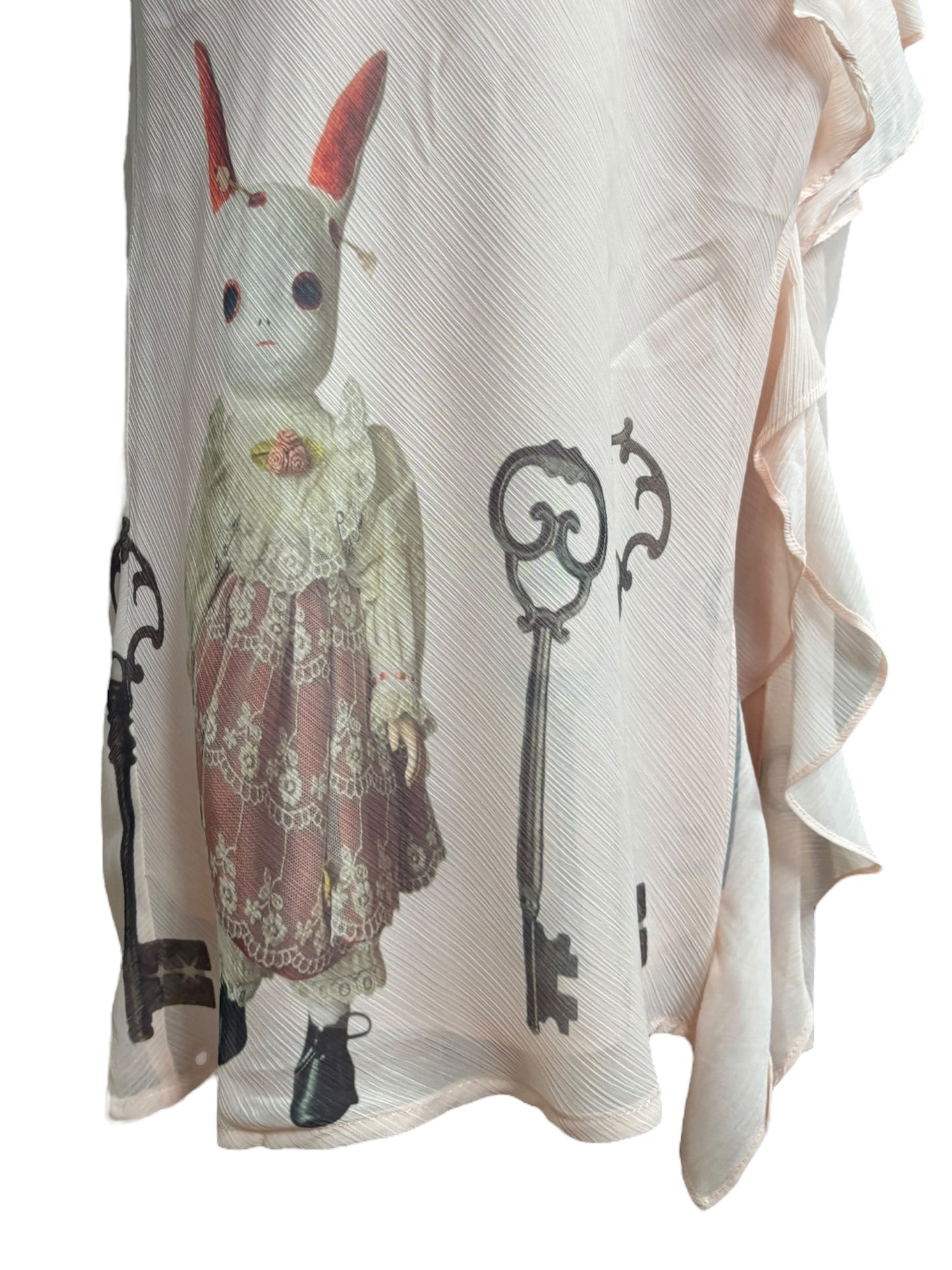 Forlorn Flight Peach Formal Dress - M