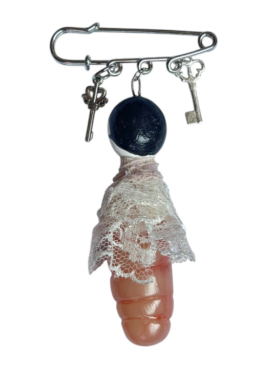 Sorrow Maggotine Charm Pin