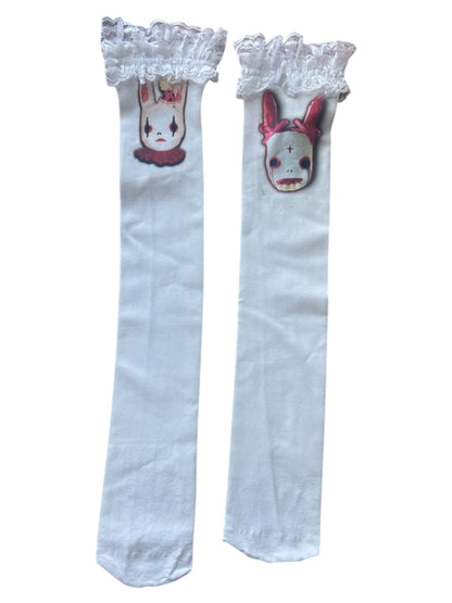 Pooka's Haunt Frilly Stockings