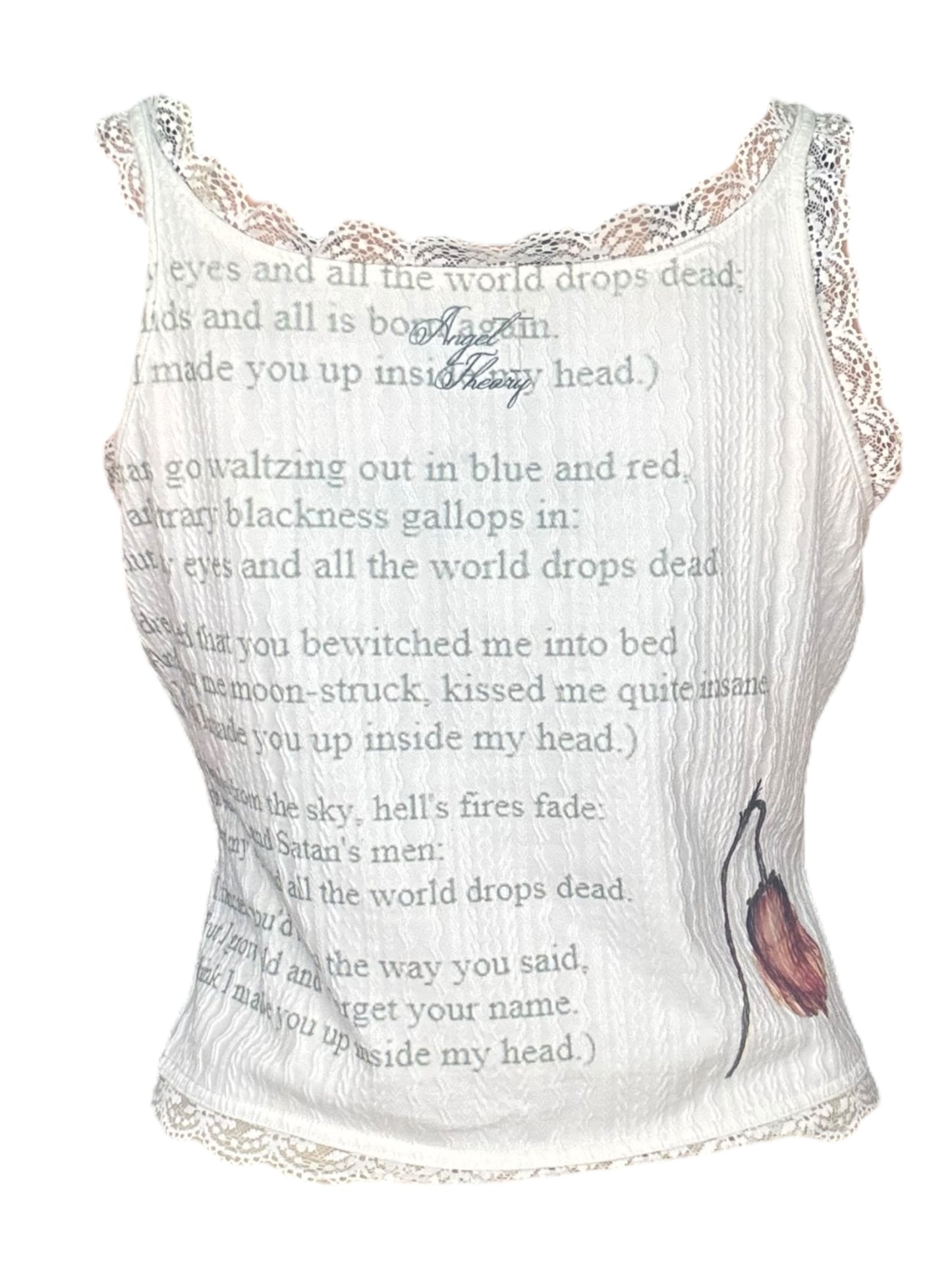 The Bell Jar Lace Tank - 1X/2X