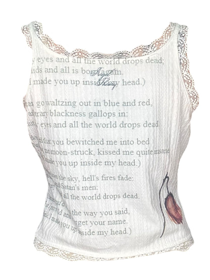 The Bell Jar Lace Tank - 1X/2X