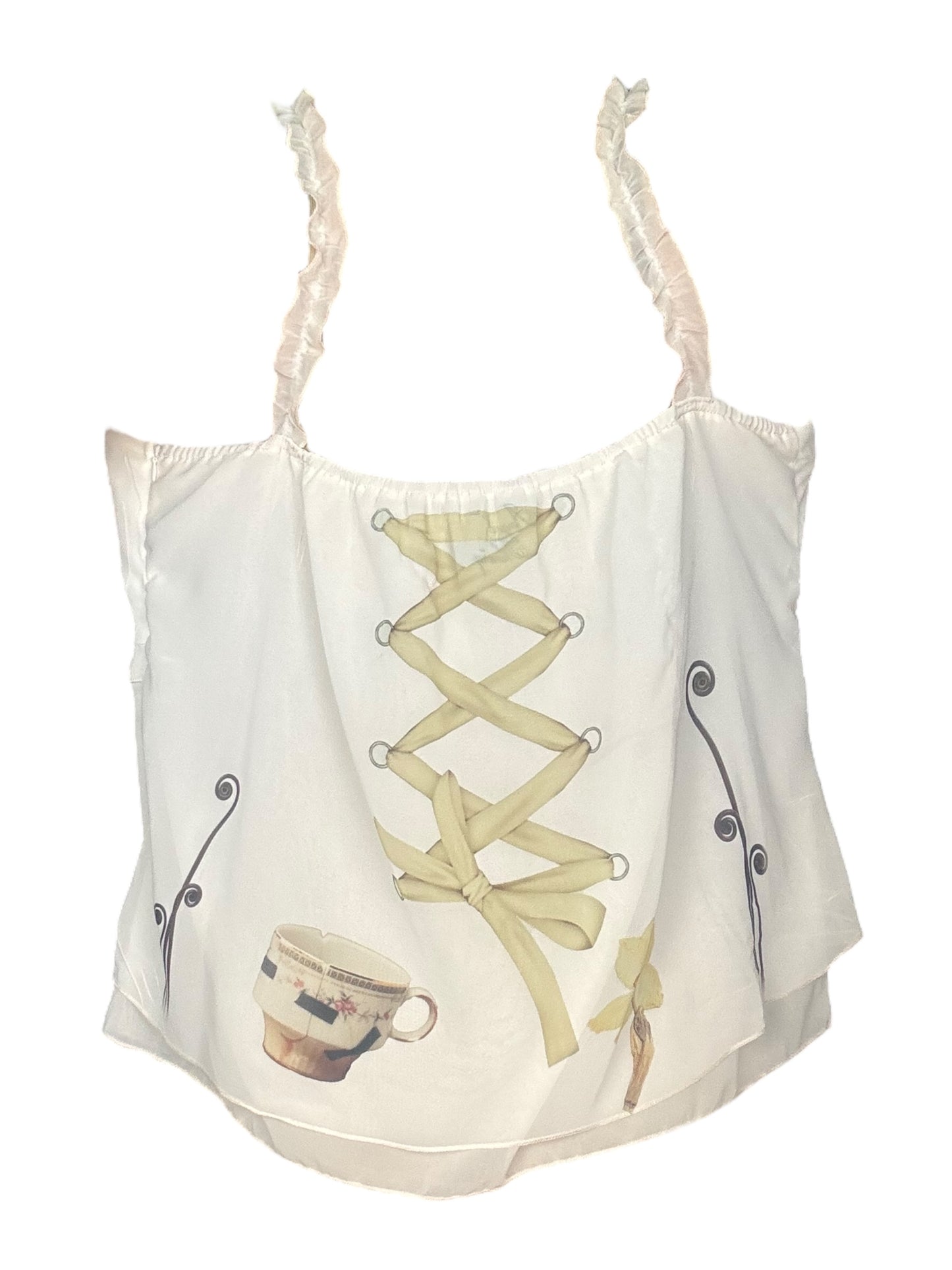 Anhedonia Ruffle Top - 3X