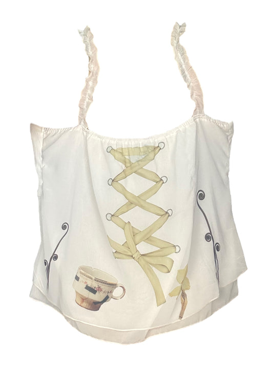 Anhedonia Ruffle Top - 3X