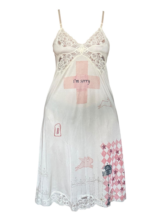 I'm Sorry, Angel Slip Dress - L/XL