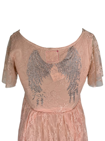 Iron Heart Pink Lace Dress - M/L