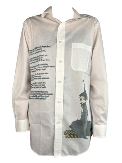 I Think I Made You Up Doll White Button Up - M/L