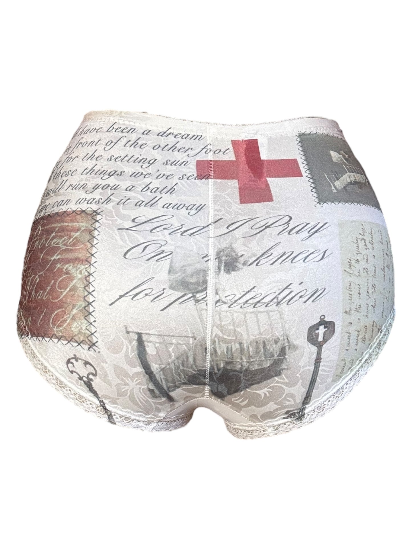 On My Knees Vintage Undies - XS