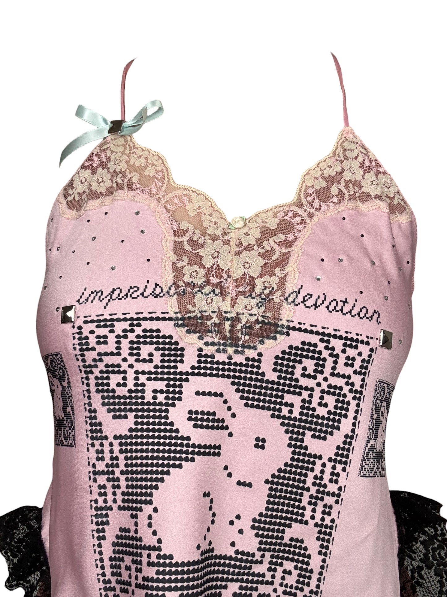 Devotion Pink Lace Tank - M/L
