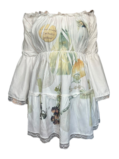 Surviving Catholic School Ruffle Dress - S/M