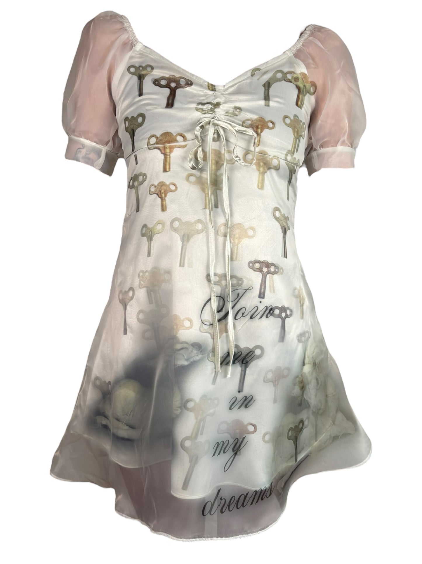 Join me, Give me the Key Mini Dress Sample - XS