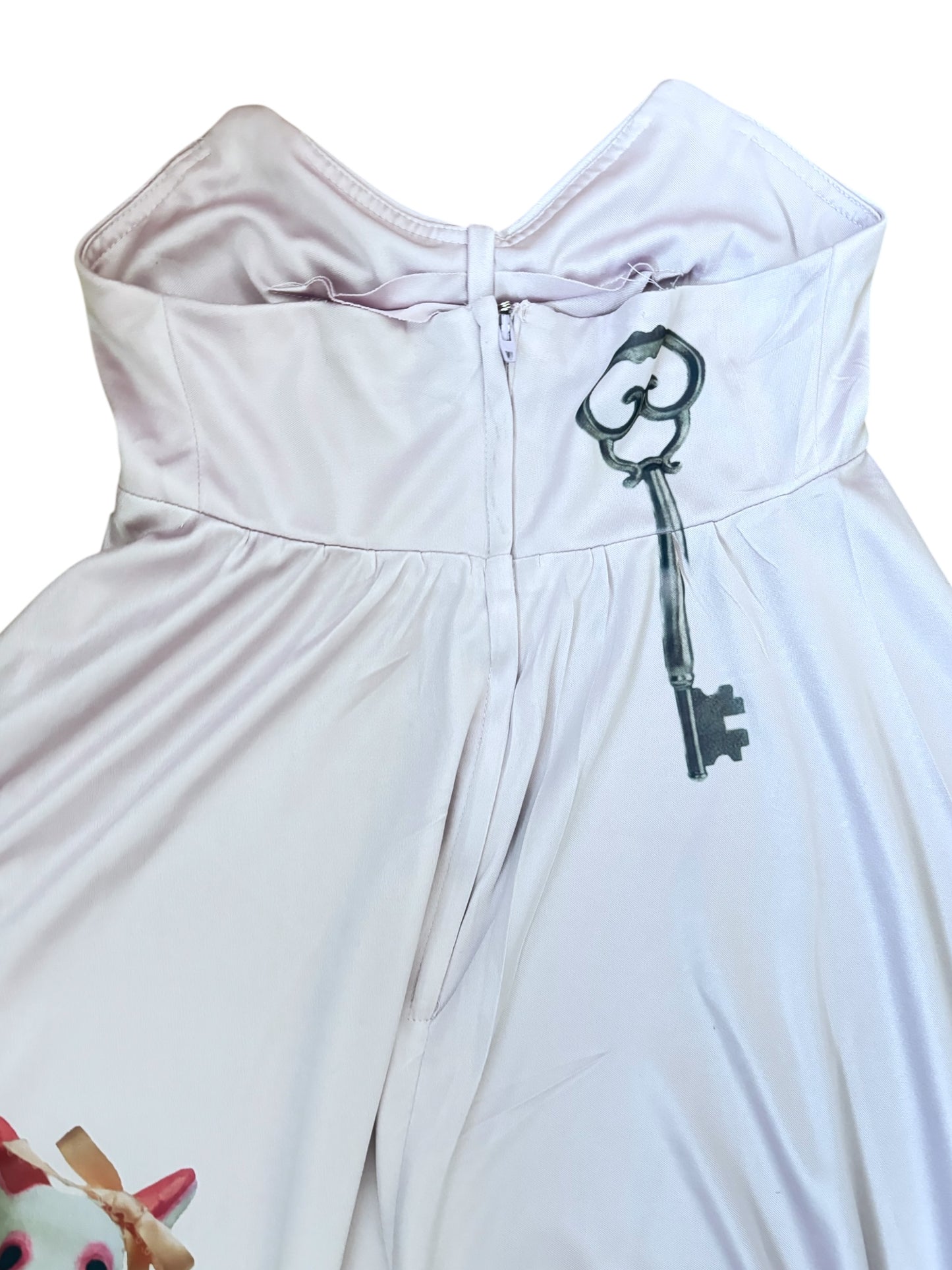 Fallen Angel Lavender Strapless Dress - XXXS