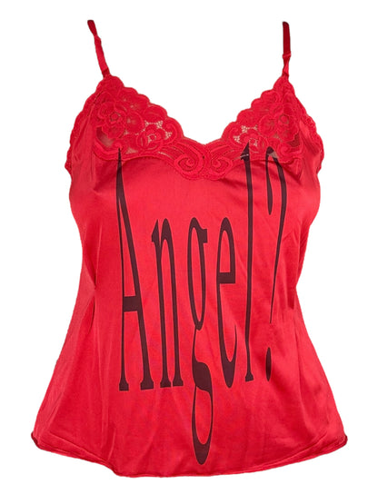 Angel? Red Slip Tank - L