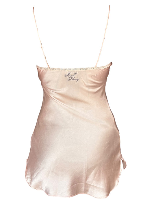 Baptized in Christ Pink Slip Dress - M