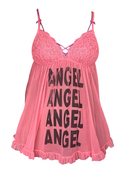 Neon Angel Babydoll Mini Dress - L/XL
