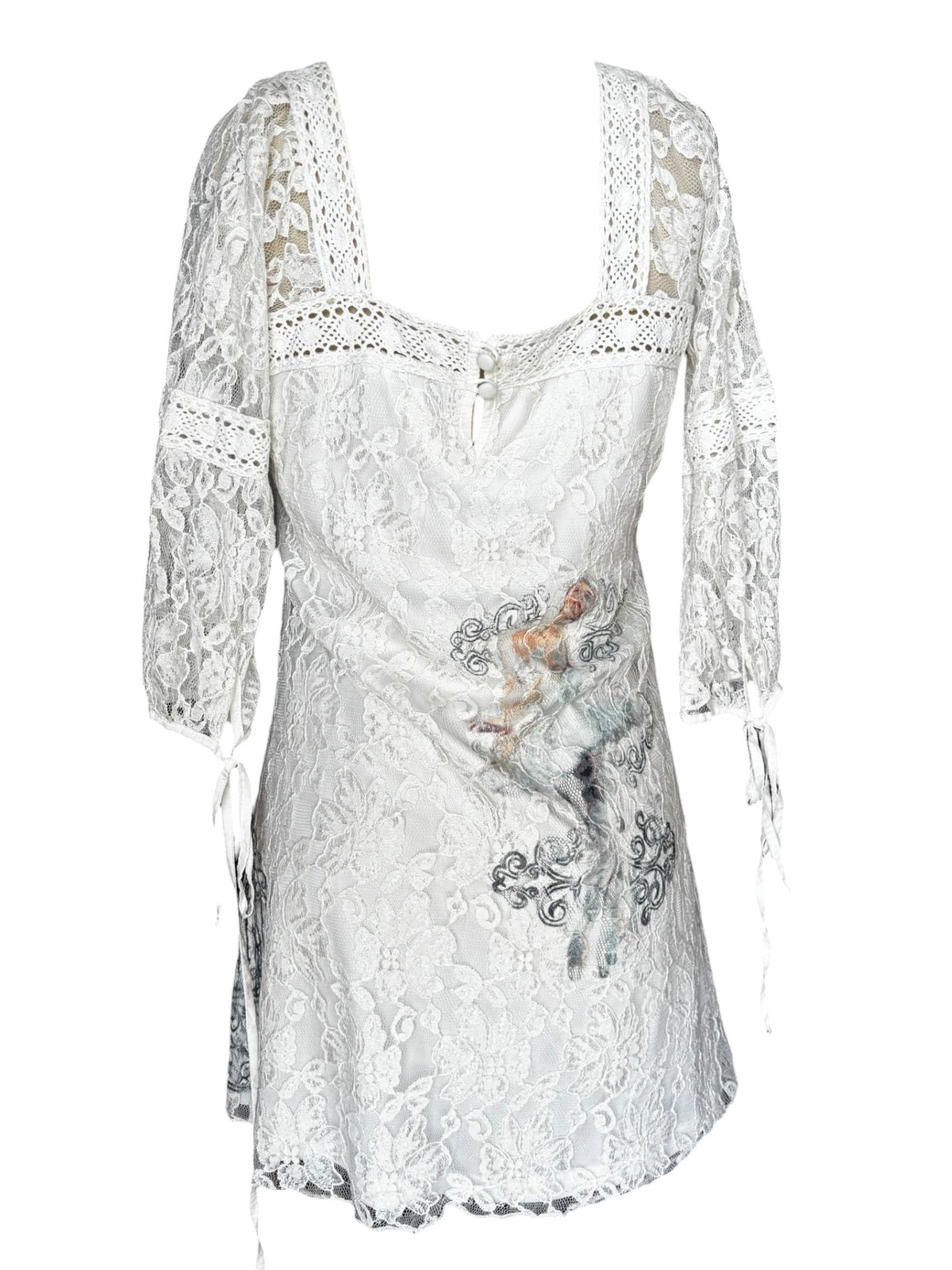 Ballet Sky Lace Dress - L