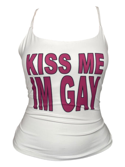 Kiss Me I'm Gay Tank - 1X/2X