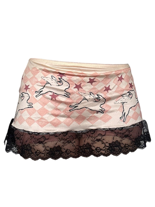 Hare's Delight Mini Skirt - 2X - 0.5