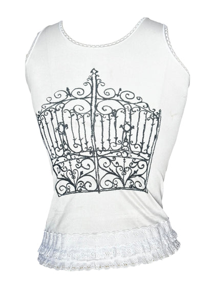 Cry to the Pegasus Vintage Slip Tank - XXS