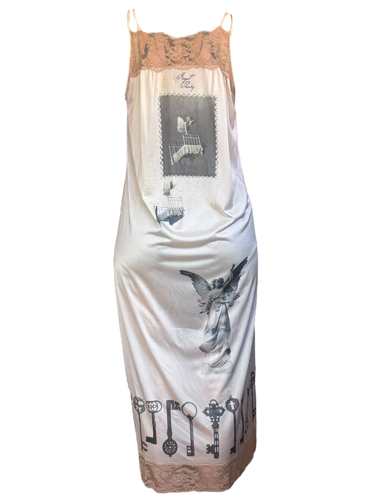 Alice’s Fall Cream Rosary Dress - L