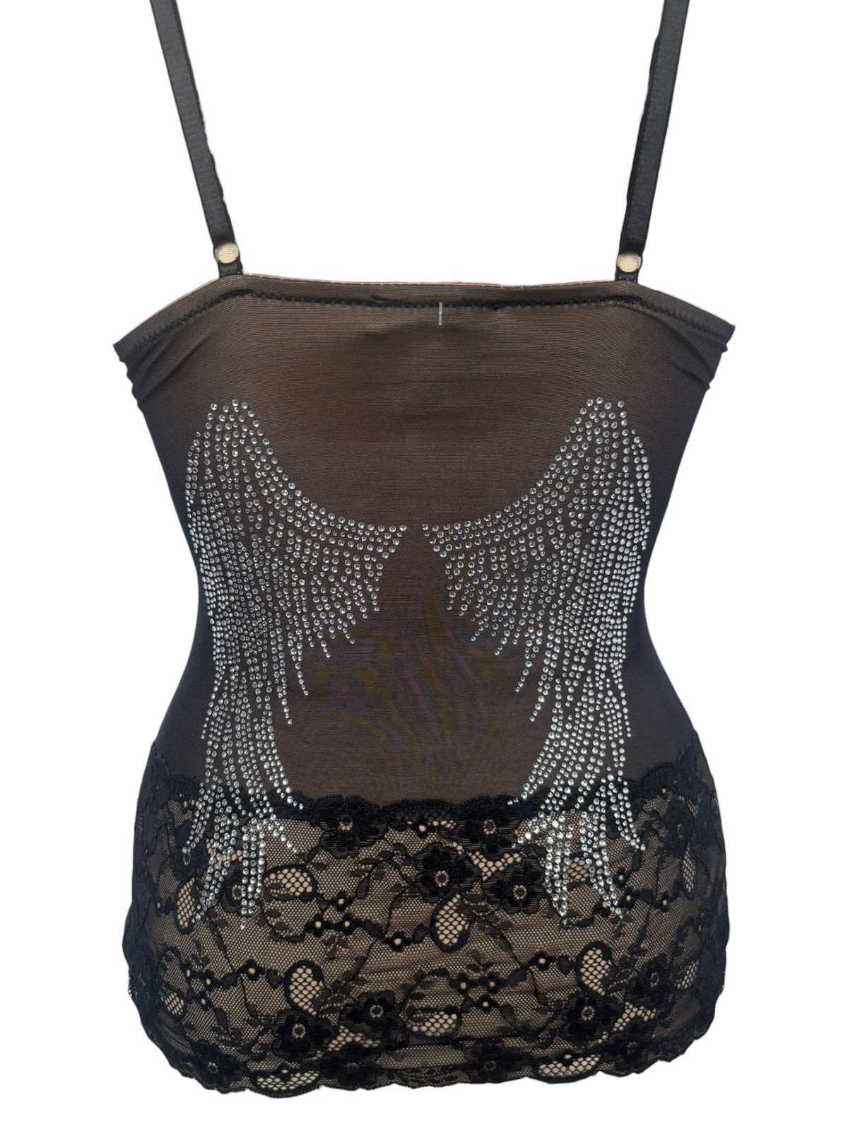 Lace and Crossbones Bustier - XS/S