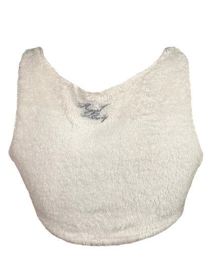 Meow Fuzzy Cropped Tank (Sample) - L/XL