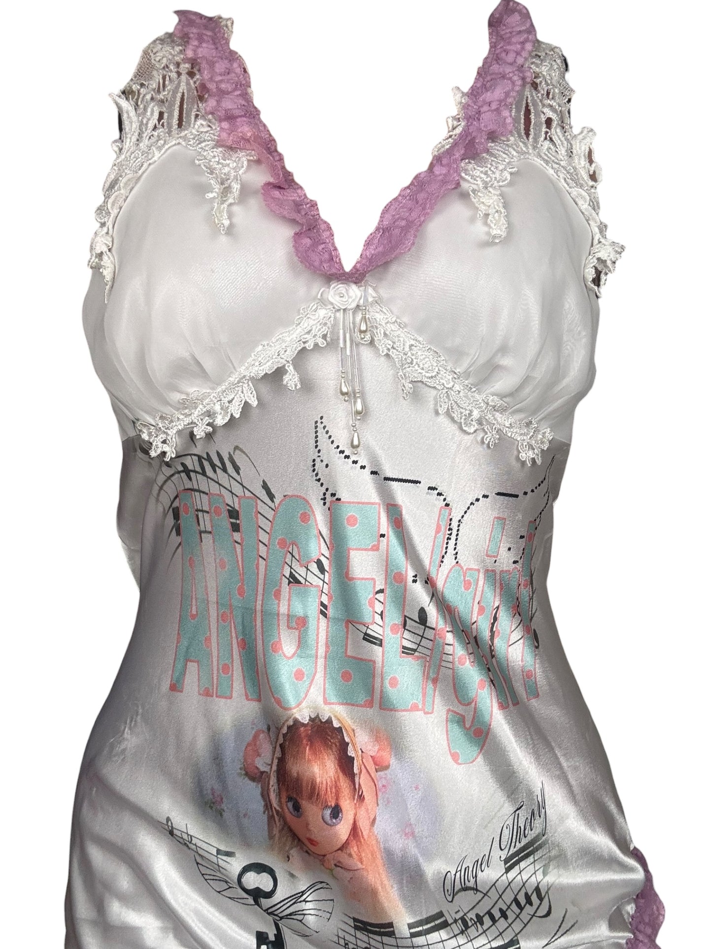 Sprinkle Girl Lavender Lace Dress - 1X/2X