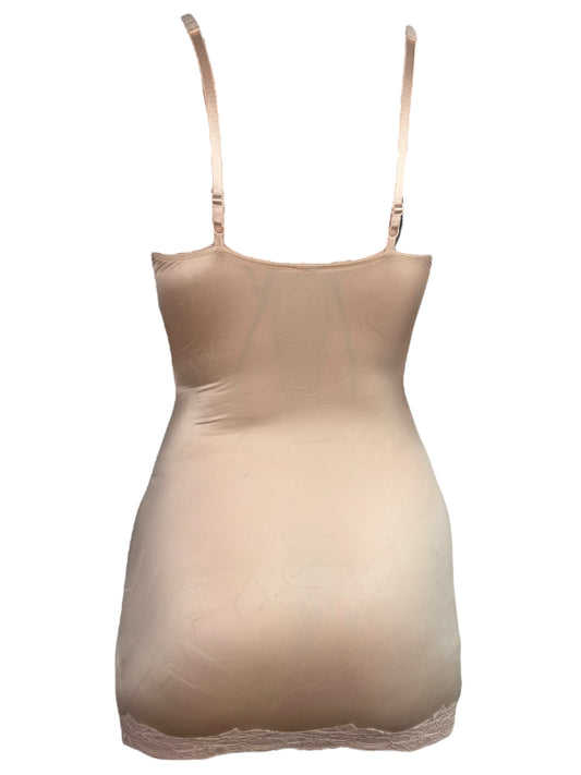Angel? Tan Slip Mini Dress - S/M