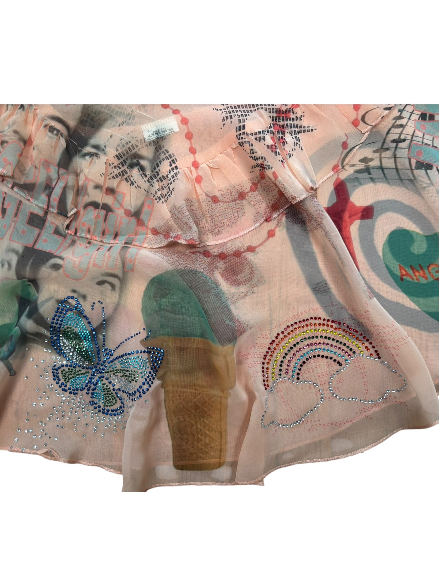 Orange Sherbet Ballet Skirt - XS/S