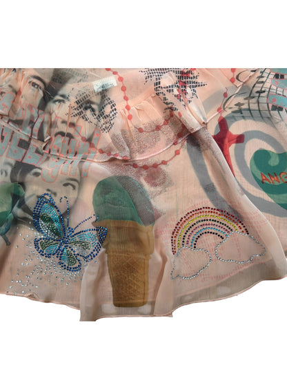 Orange Sherbet Ballet Skirt - XS/S