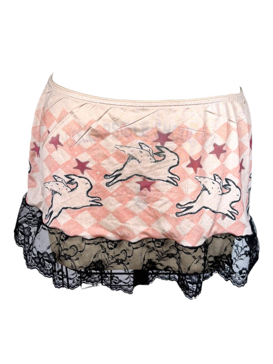 Hare's Delight Mini Skirt - L/XL - 0.1
