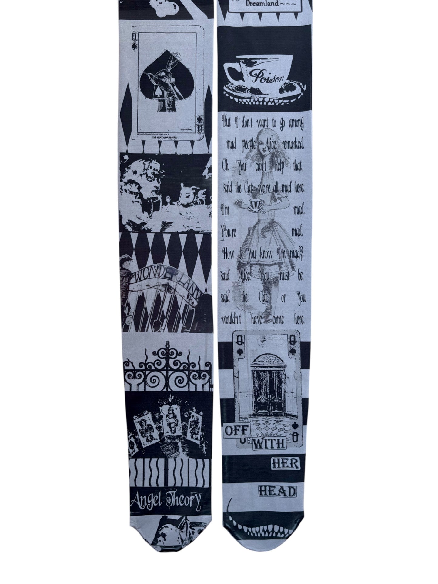 Wonderland Blue Tights