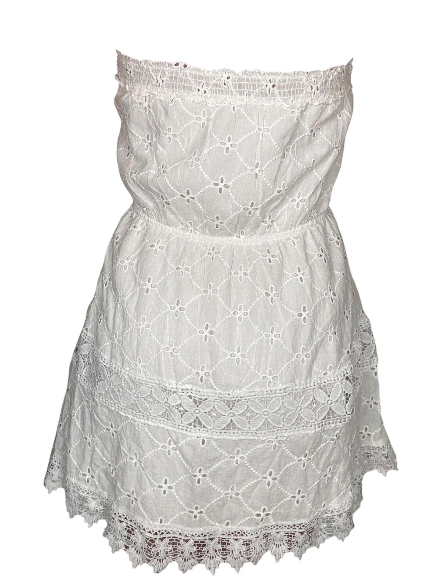 Angel/Girl Eyelet Lace Dress - 1X/2X