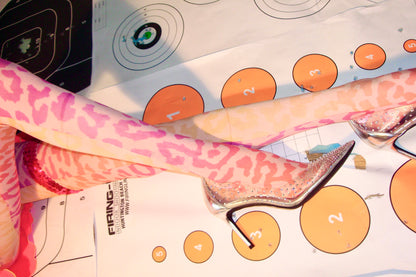 Sunset Sorbet Leopard Tights