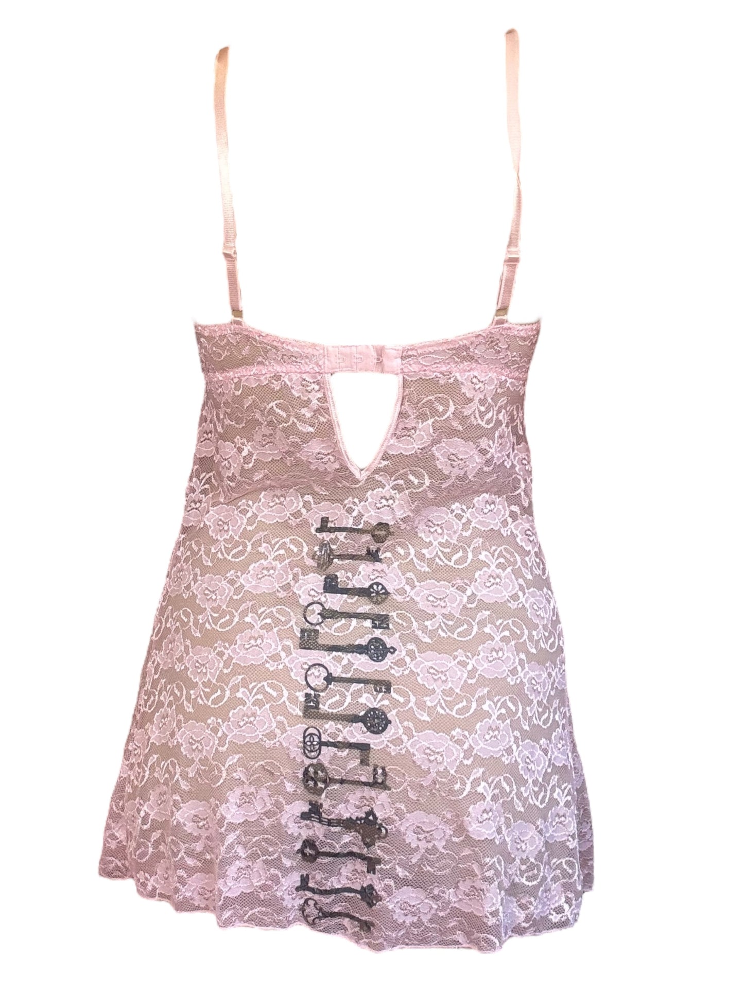 Under Lock and Key Pink Babydoll Mini Dress - L/XL