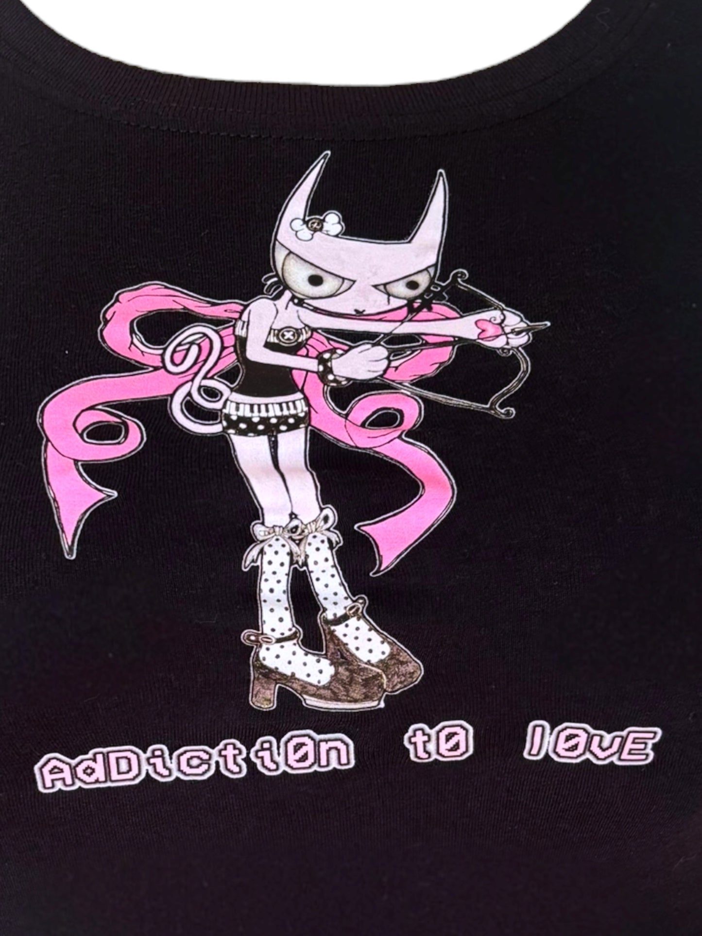Addiction to Love Black Tee