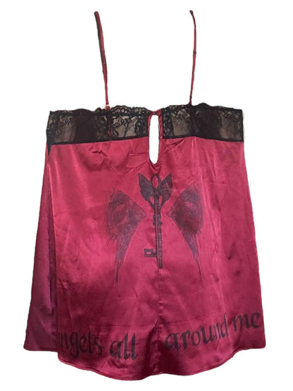 Dark Fairy Red Slip Dress - 3X