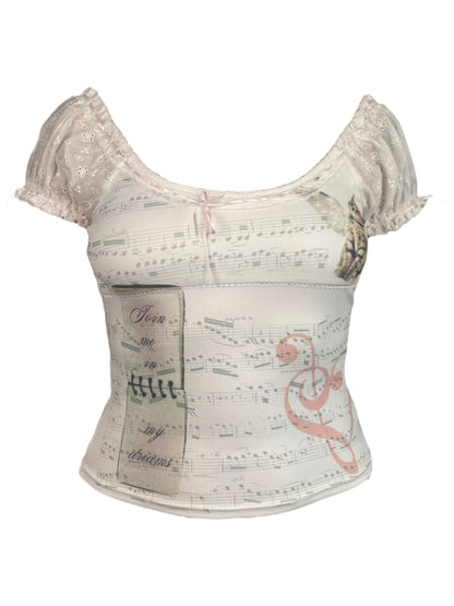 Join Me in My Dreams Babydoll Top