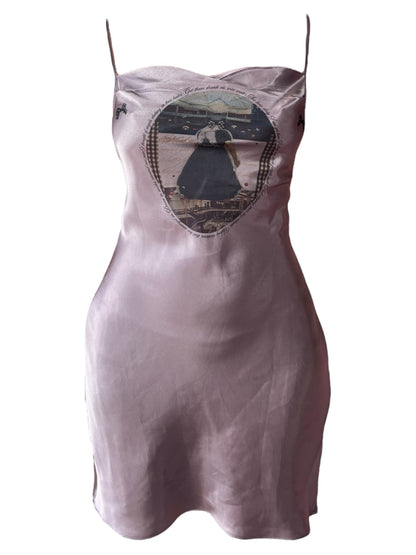 Backrooms Angel Lavender Dress - M/L