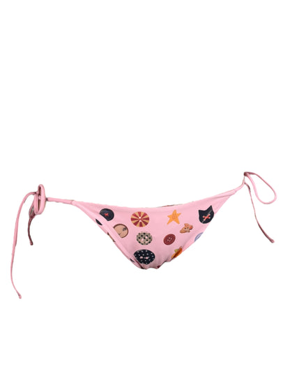 Button Pink Bikini - M