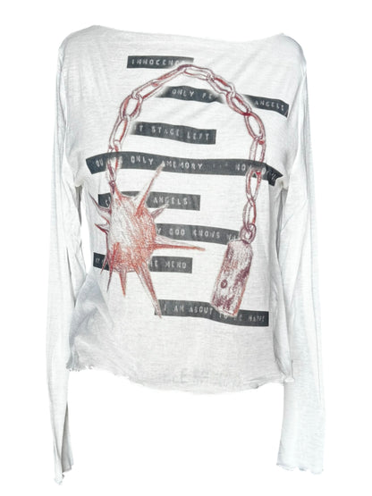 Innocent Memory White Longsleeve - 2X