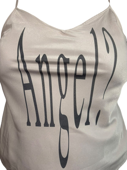 Angel? Grey Tank - XL